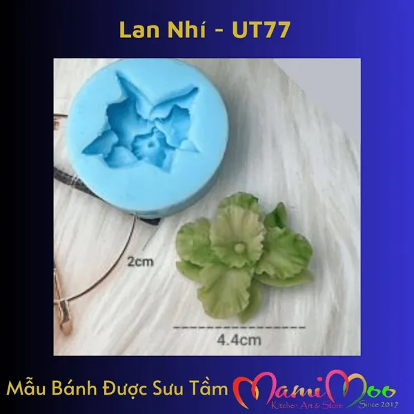 Khuôn Silicon Hoa Lan Nhí - UT77