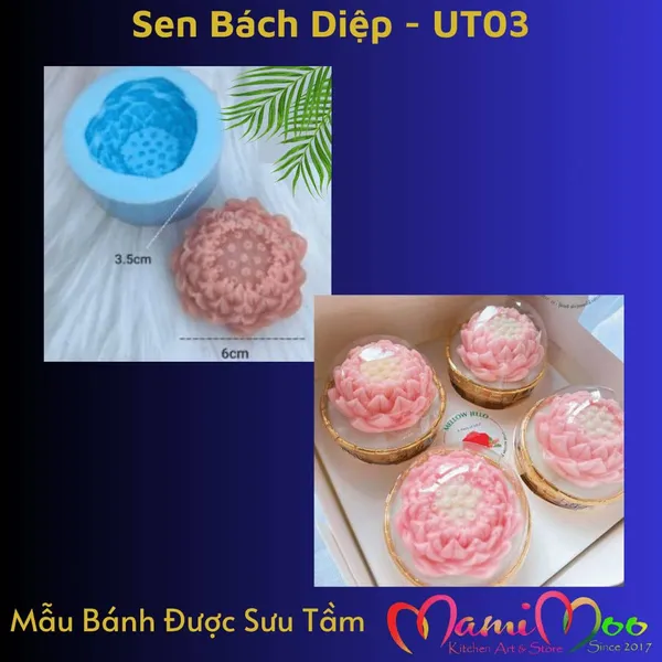 Khuôn Silicon Sen Đóa UT03
