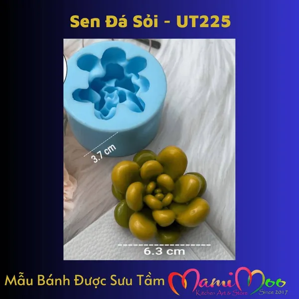 Khuôn Silicon Sen Đá Sỏi - UT225