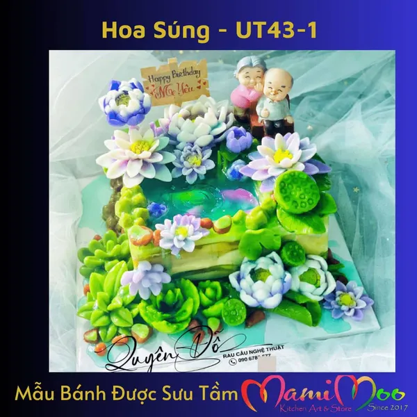 Khuôn Silicon Hoa Súng - UT43-1