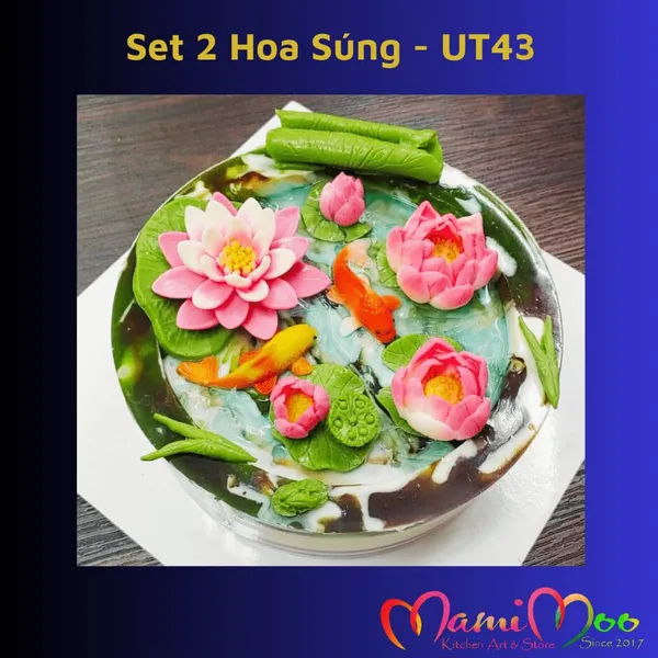 Khuôn Silicon Hoa Súng - UT43-1