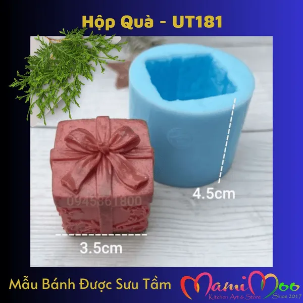 Khuôn Silicon Hộp Quà - UT181