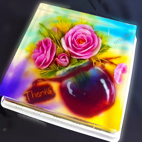 Khóa Học Online "Làm Bánh Kem Rau Câu 3D Hoa Kinh Doanh Cơ Bản" 