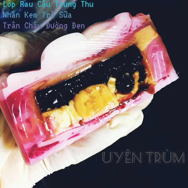 Lớp Rau Câu Trung Thu Nhân Kem Trà Sữa Trân Châu