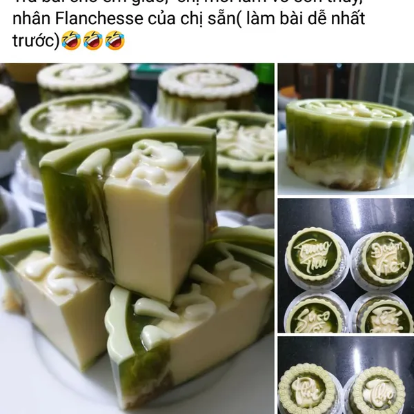 Lớp Rau Câu Trung Thu Nhân Kem Trà Sữa Trân Châu