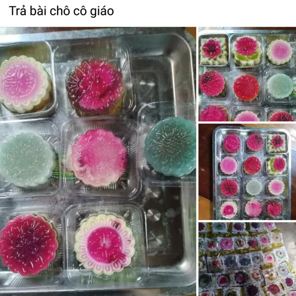 Lớp Rau Câu Trung Thu Nhân Kem Trà Sữa Trân Châu