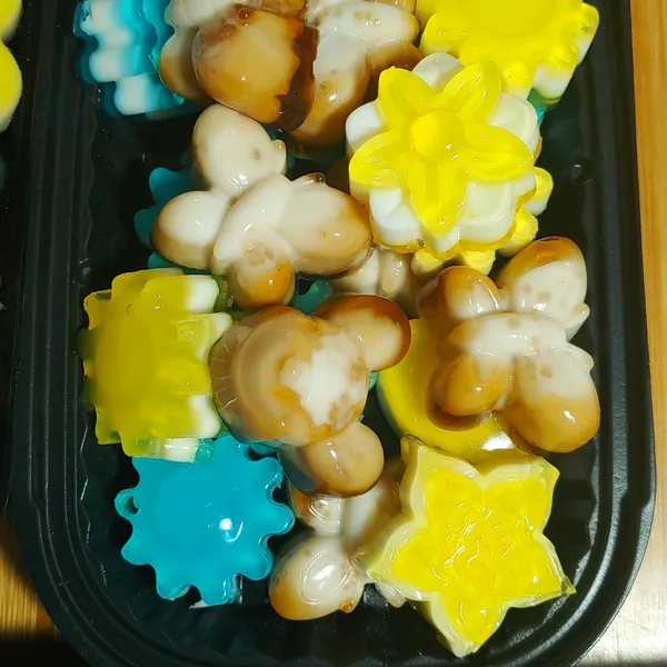 LỚP RAU CÂU HOA NỔI TRUNG THU - SINH NHẬT - GÀ - HEO - NGÀN LỚP KINH DOANH - NHÂN KEM BẮP 6 VỊ