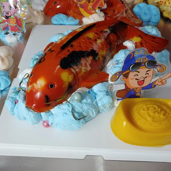 Lớp Rau Câu Cá Chép Koi Nâng Cao Nhân Kem