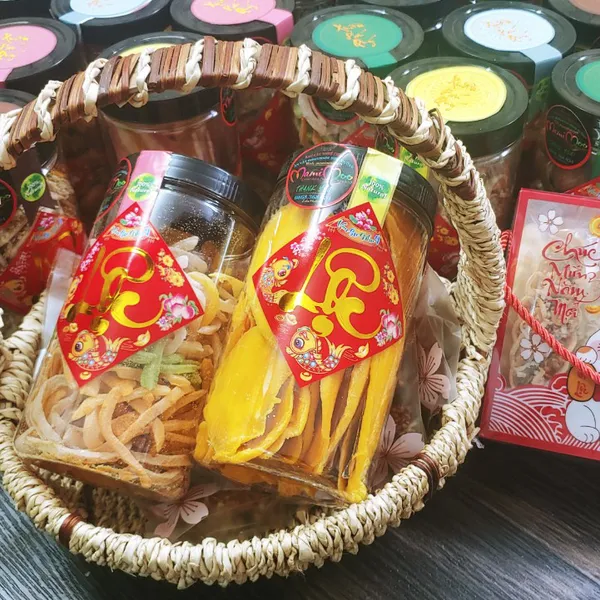 Mứt Dừa Non Ngũ Sắc 250gr