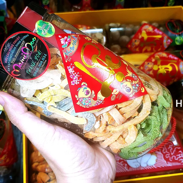 Mứt Dừa Non Ngũ Sắc 250gr