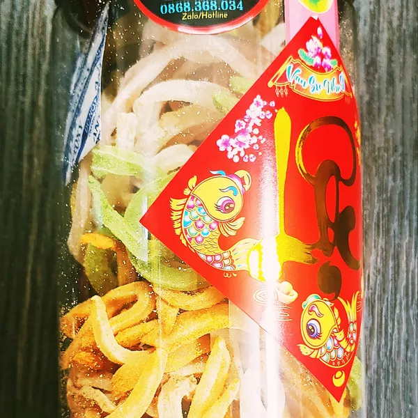 Mứt Dừa Non Ngũ Sắc 250gr