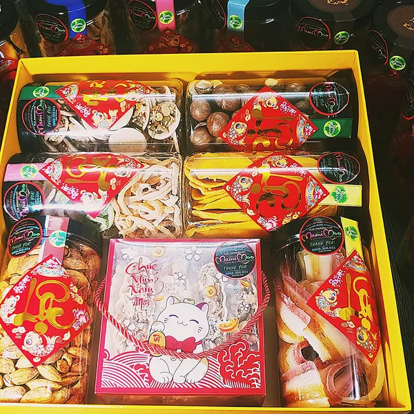 Mứt Dừa Non Ngũ Sắc 250gr