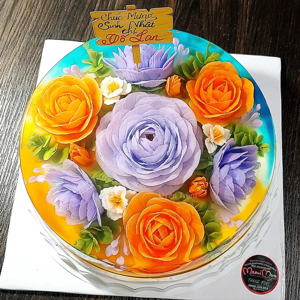 Bánh Rau Câu 3D Size 30cm