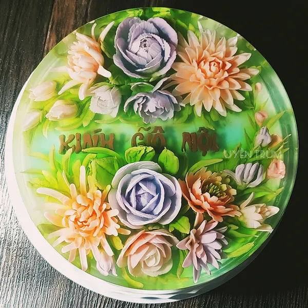 Bánh Rau Câu 3D Size 30cm