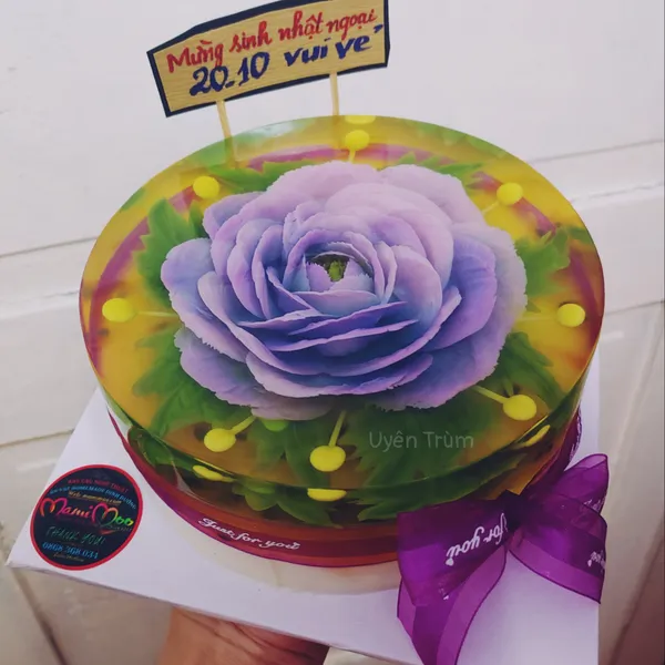 Bột rau câu dẻo Rovin