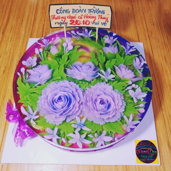 Bánh Rau Câu 3D Size 30cm