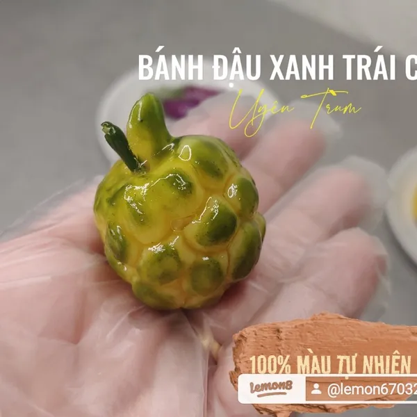 Lớp Bánh Rau Câu Trái Cây Đậu Xanh Màu Tự Nhiên