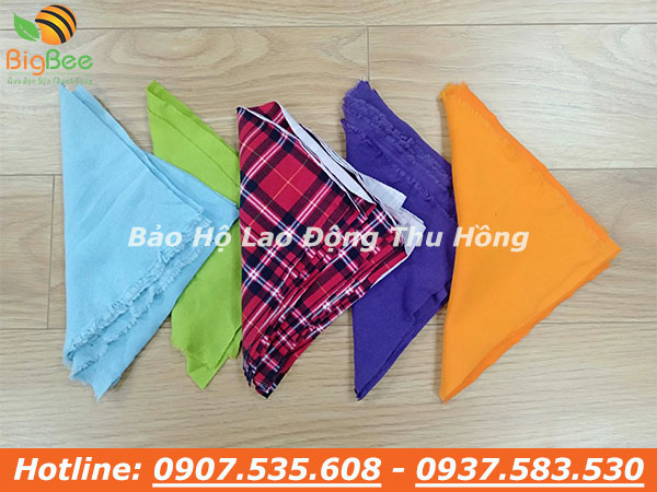 giẻ lau máy size nhỏ nhiều màu không bụi