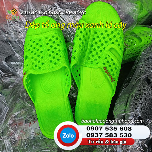 Dép tổ ong màu xanh lá cây 01 Dép tổ ong màu xanh lá cây 01
