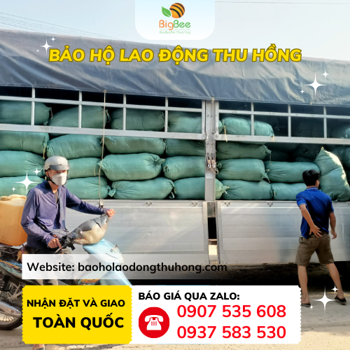 Giao 4 tấn giẻ lau công nghiệp 4 tấn giẻ lau công nghiệp đã được chuẩn bị giao ra chành xe