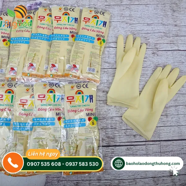 Găng tay Đông Cầu Vồng Mini size S đóng gói riêng từng đôi Găng tay Đông Cầu Vồng Mini size S đóng gói riêng từng đôi