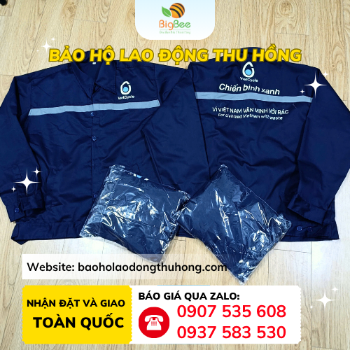 Áo bảo hộ lao động in logo Áo bảo hộ lao động in logo theo yêu cầu giá rẻ
