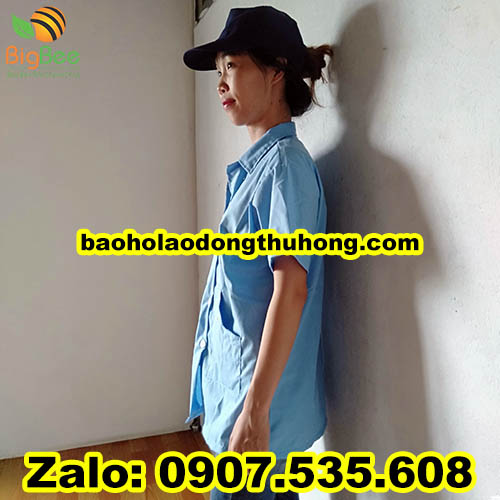 áo blouse phòng sạch chống tĩnh điện