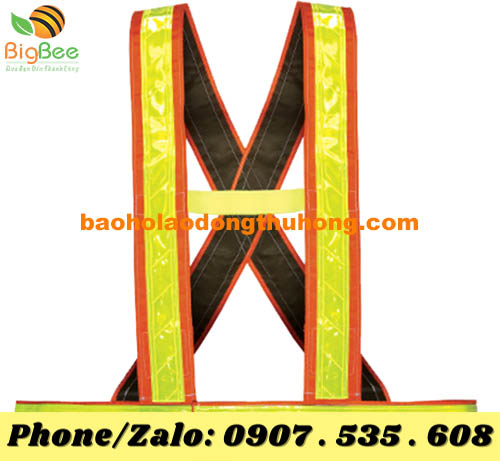áo dây nhựa phản quang chữ H