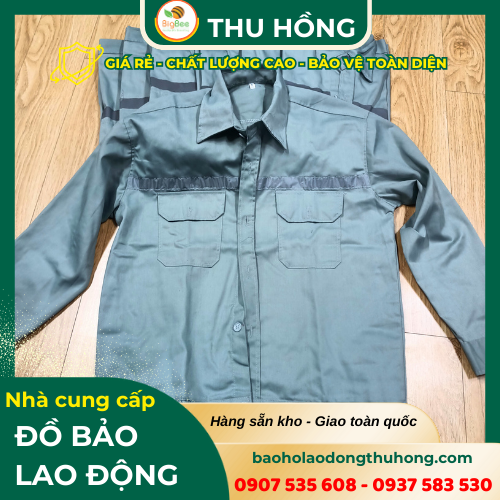 Áo đồng phục công nhân tay dài giá rẻ tại xưởng TPHCM Áo đồng phục công nhân tay dài giá rẻ tại xưởng TPHCM