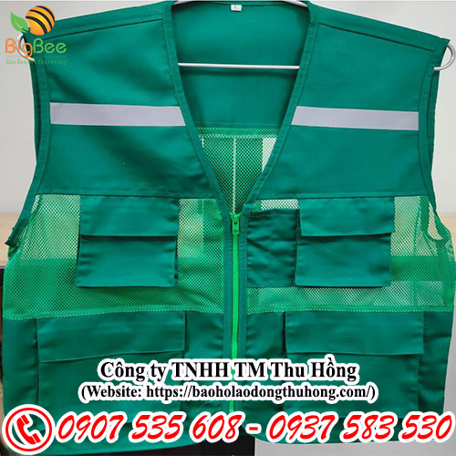 Áo gile công trình 4 túi 6 túi