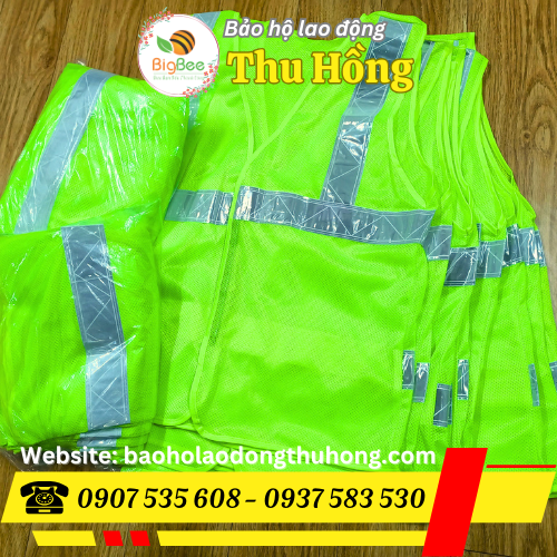 Áo gile phản quang vải lưới cao cấp giá rẻ Áo gile phản quang vải lưới cao cấp giá rẻ