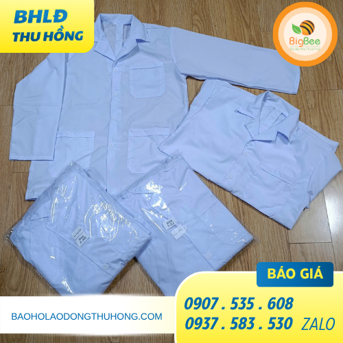 Áo khoác blouse trắng nữ tay dài có đủ size Áo khoác blouse trắng nữ tay dài có đủ size