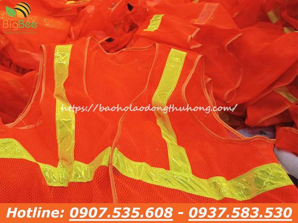 Áo lưới bảo hộ phản quang công nhân giá rẻ