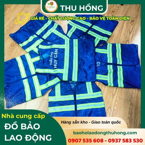 Áo lưới phản quang in logo Áo lưới phản quang in logo
