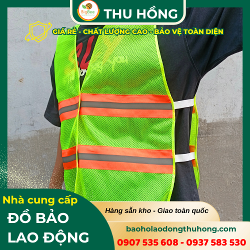 Áo lưới phản quang thun sườn siêu mỏng nhẹ Áo lưới phản quang thun sườn siêu mỏng nhẹ