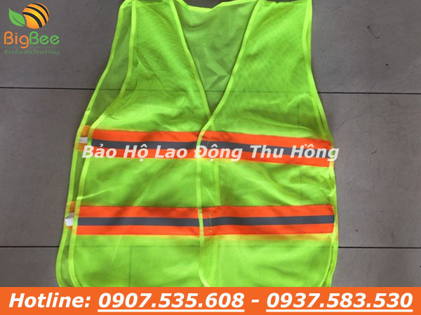 Áo lưới phản quang xây dựng
