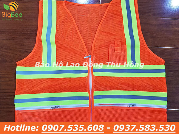 Áo phản quang 3M màu cam giá rẻ mua ở đâu?