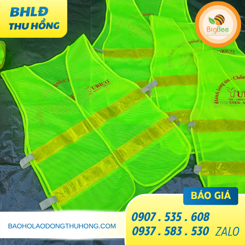 Áo phản quang in logo thun sườn bỏ sỉ toàn quốc