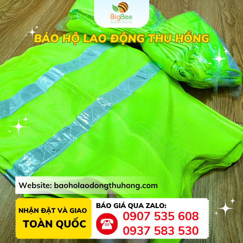 Áo phản quang lưới  Áo phản quang lưới cao cấp cho công nhân