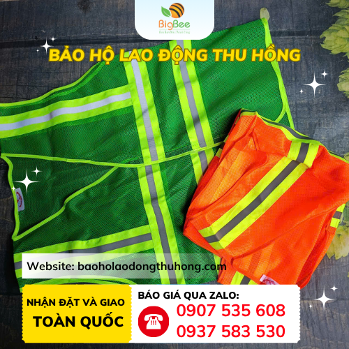 Áo phản quang lưới  Áo phản quang lưới đủ màu