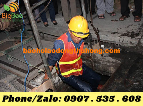 áo phản quang thun sườn cho kỹ sư cầu cống