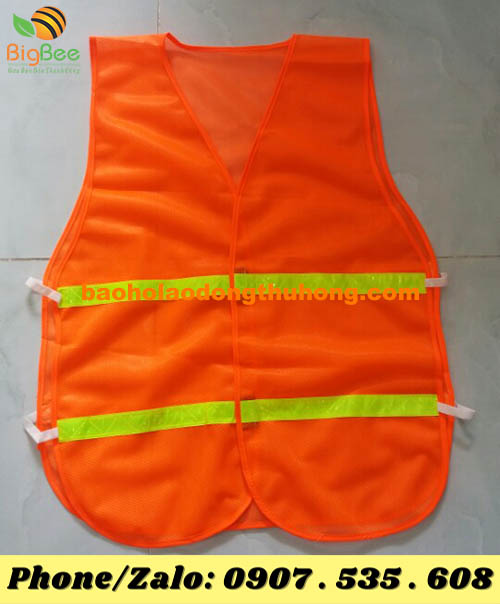 áo phản quang thun sườn giá rẻ cho người lao động