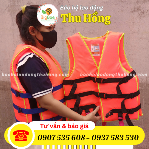 Áo phao cứu hộ người lớn có dây đai điều chỉnh Áo phao cứu hộ người lớn có dây đai điều chỉnh