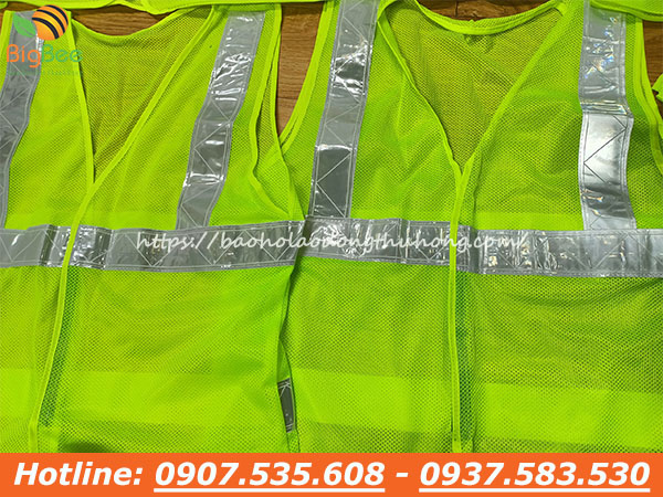 Áo vải lưới phản quang đẹp