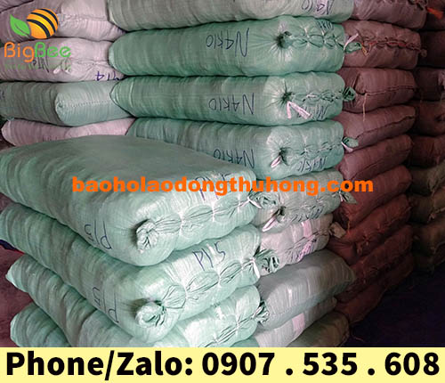 bán bao tay len trắng sợi poly mềm mịn, bền chắc số lượng lớn