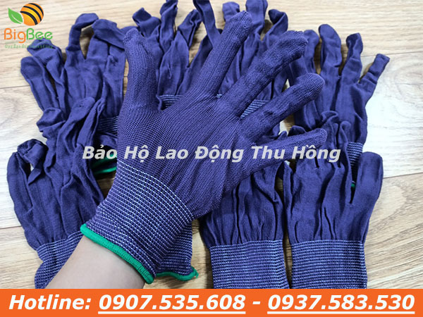 Thu Hồng chuyên bán bao tay thun tím kim 13 giá sỉ rẻ cho đại lý
