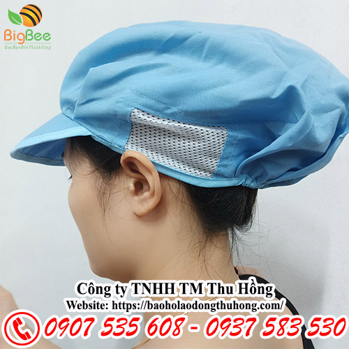 Bán buôn mũ vải công nhân ngành thực phẩm giá sỉ