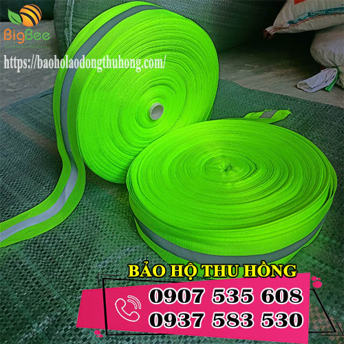 bán dây phản quang vải khổ 5cm giá rẻ