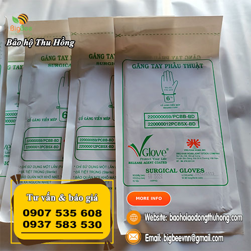 Bán găng tay y tế phẫu thuật Vglove giá rẻ, chính hãng Bán găng tay y tế phẫu thuật Vglove giá rẻ, chính hãng