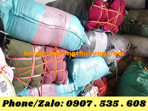 bán giẻ lau công nghiệp màu nguyên miếng số lượng lớn